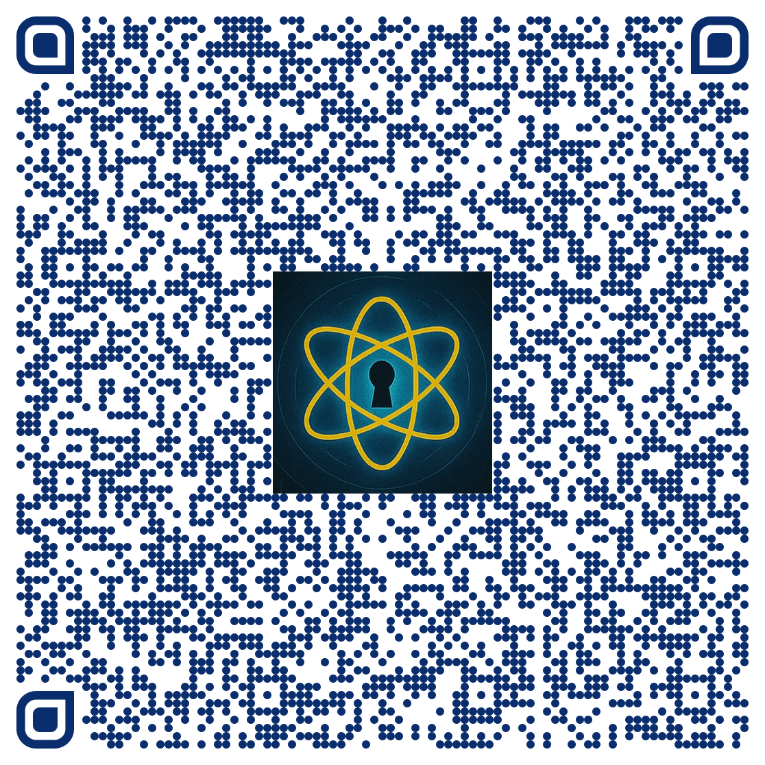 QR code to save Atomic Lock & Key contact to your phone